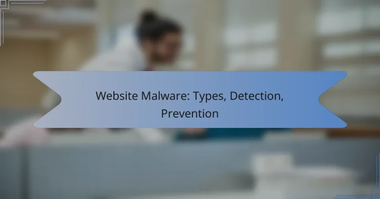 Website Malware: Types, Detection, Prevention